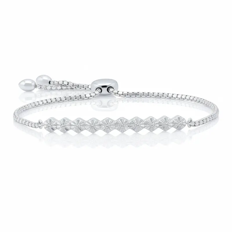 Frostflare Diamond Bolo Bracelet 1