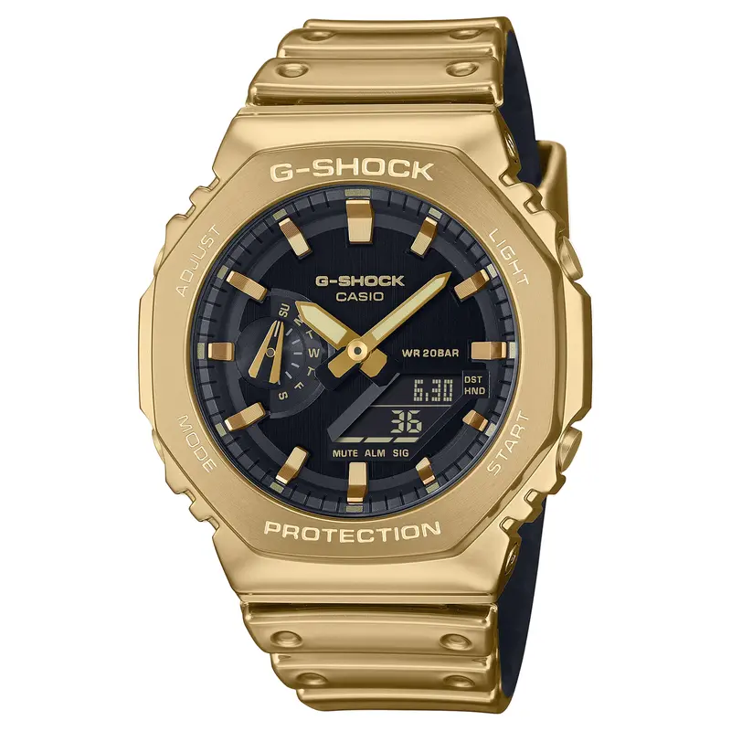 G-Shock® G-Steel Gold Dial Bluetooth Watch 1