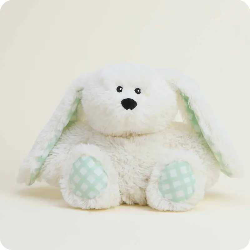Gingham Bunny Warmies 1