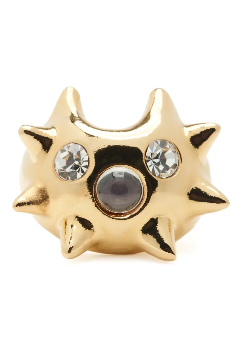 Gold Clear Astro Ring 1