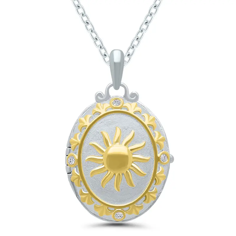 Golden Solstice Locket 1