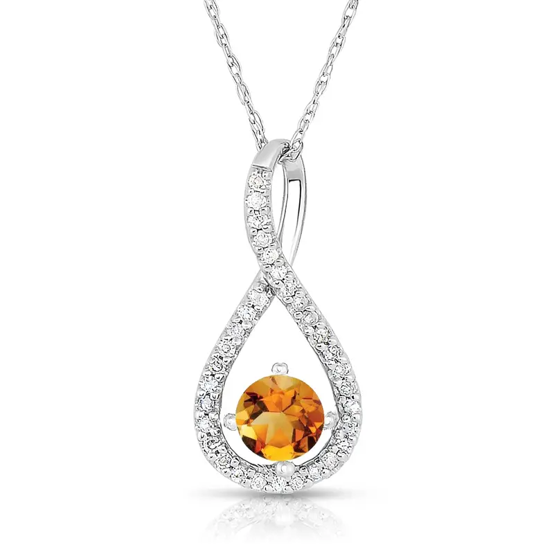 Goldendrop Citrine Pendant 1
