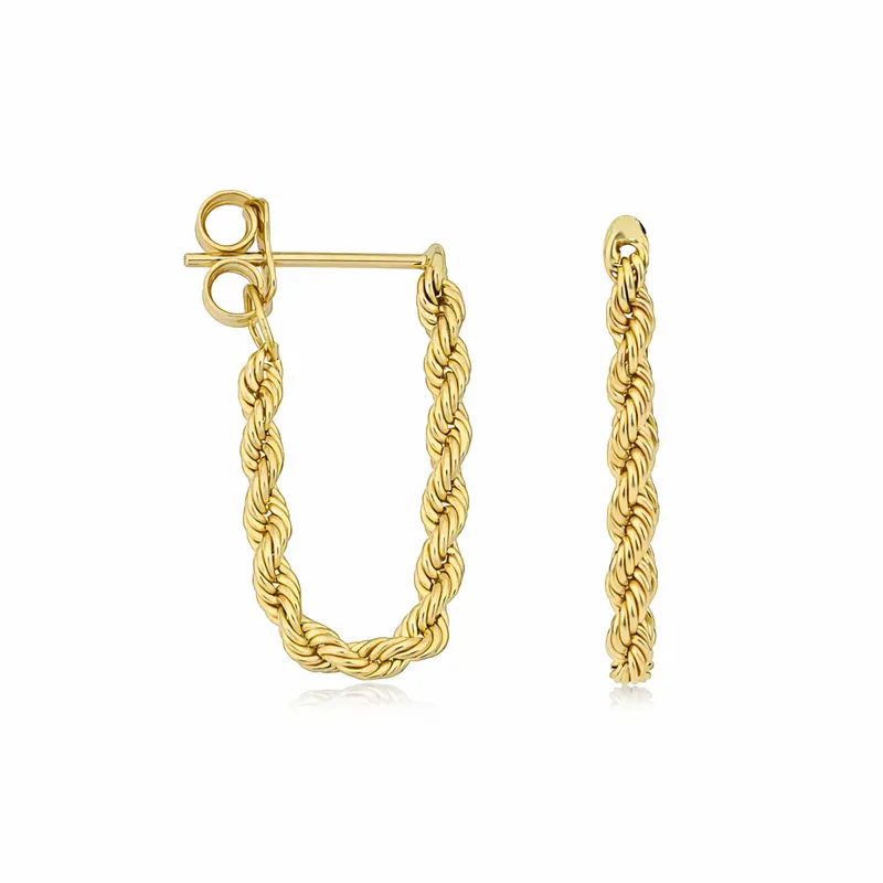 Goldentide Rope Drop Hoops 1