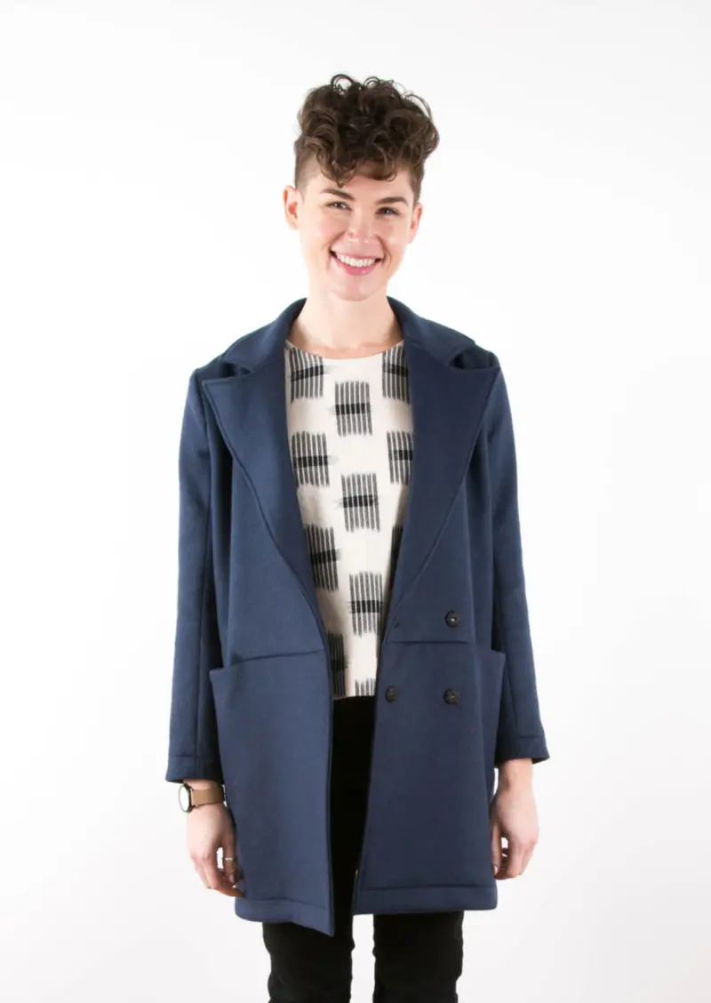 Grainline Studio Yates Coat 1
