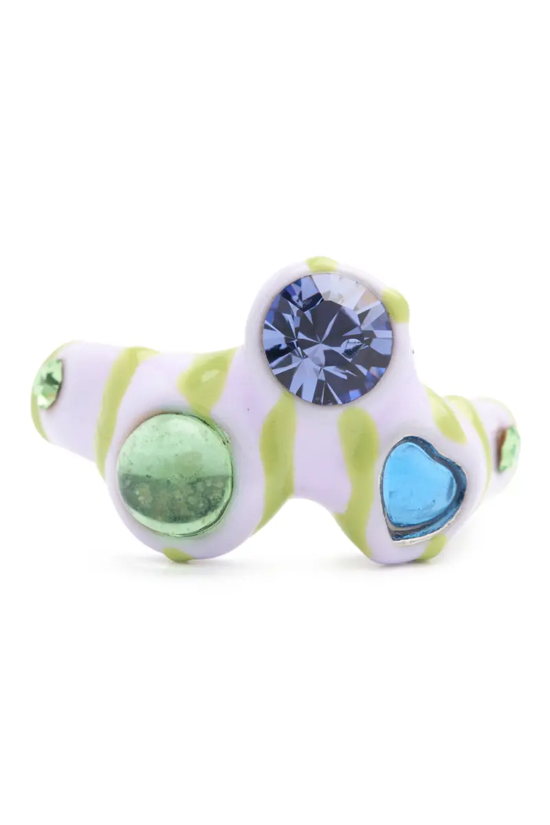 Grape Stripe Florence Ring 1