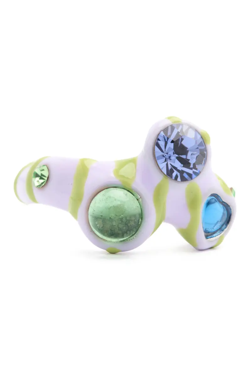 Grape Stripe Florence Ring 3