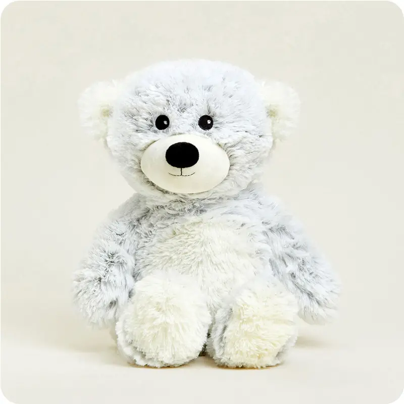 Gray Marshmallow Bear Warmies 1