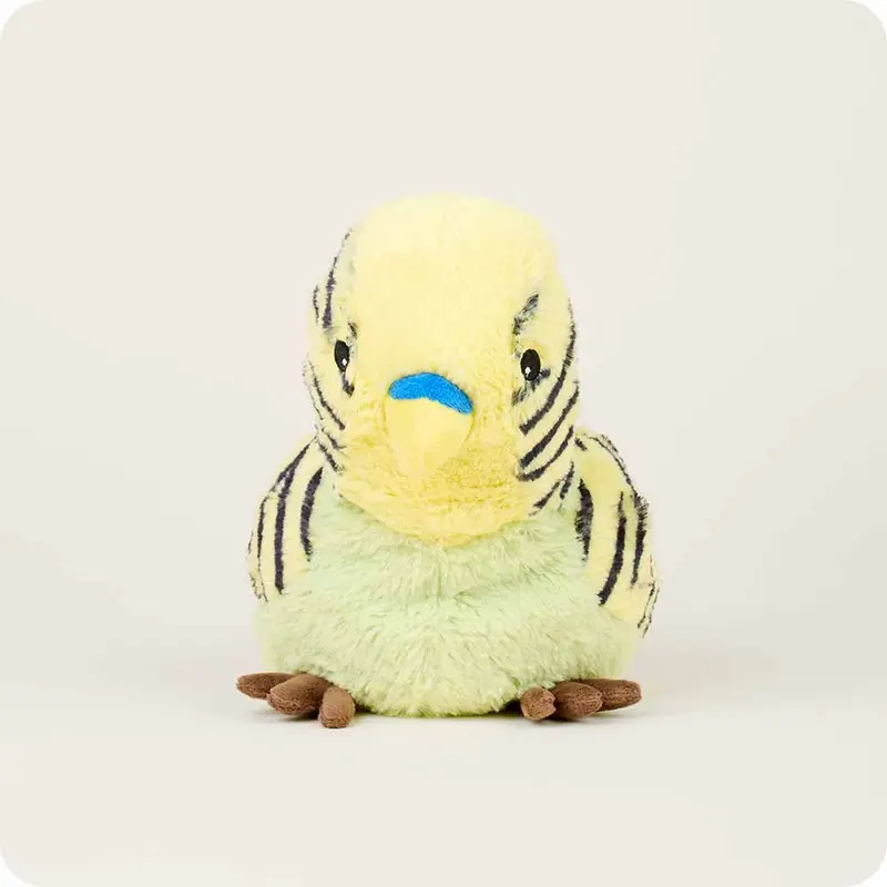 Green Parakeet Warmies 1