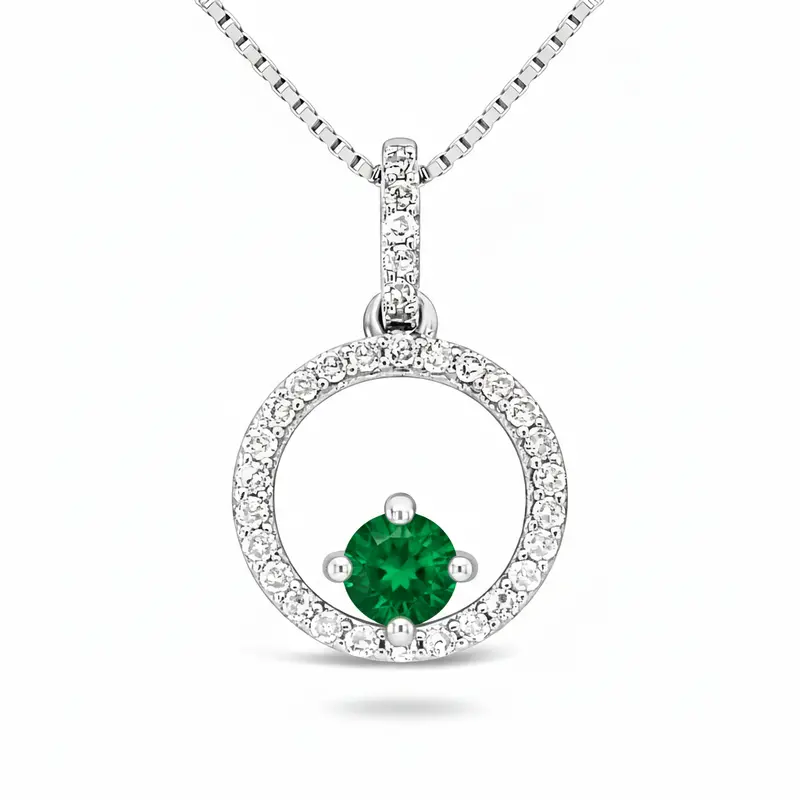 Greenflare Emerald Nimbus Pendant 1