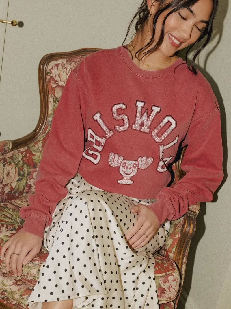 Griswold Crimson Sweatshirt 1