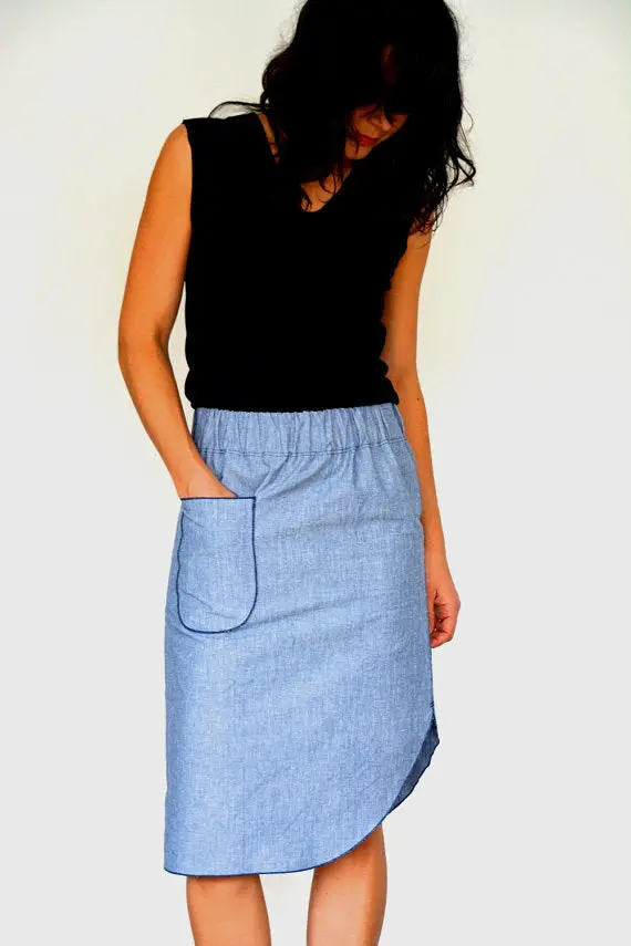 Halfmoon Atelier Roma Midi Skirt 1