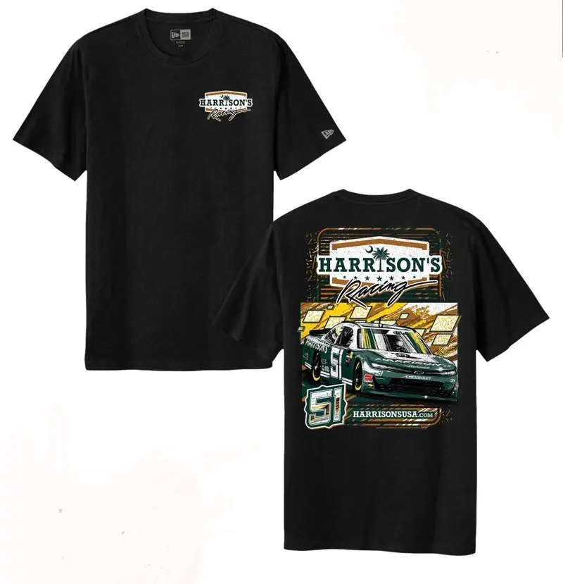 Harrison's Racing Jeremy Clements Throwback T-Shirt 1