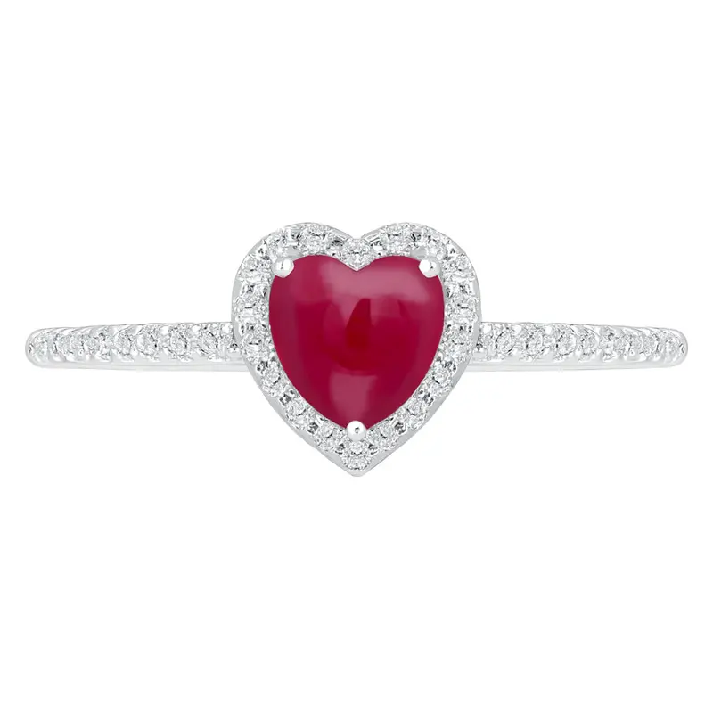 Heartfire Ruby Ring 1