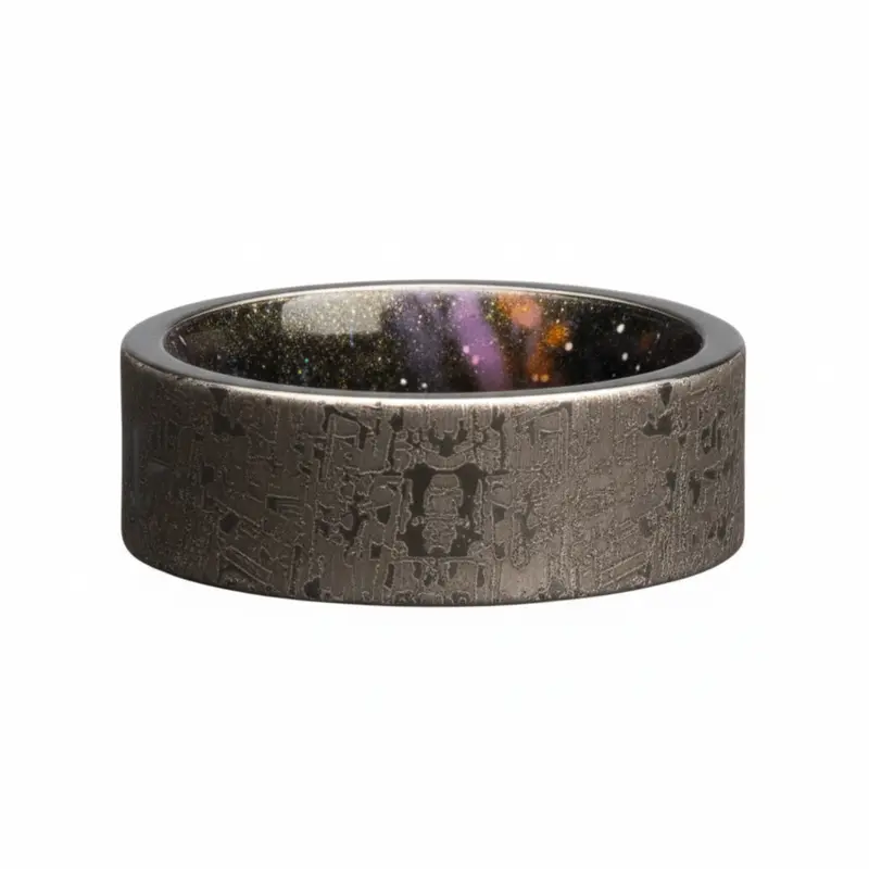Heavy Stone® Cerakote Galaxy Tungsten Men's Band 1