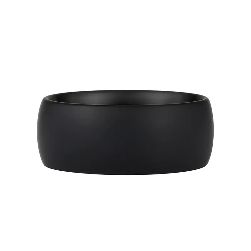Heavy Stone® Domed Zirconium Men’S Band 1