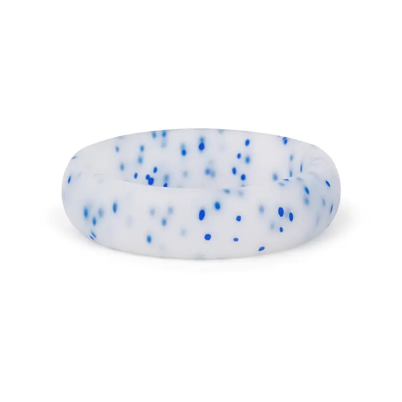 Heavy Stone® Flexfit Blue Glitter Silicone Band 1