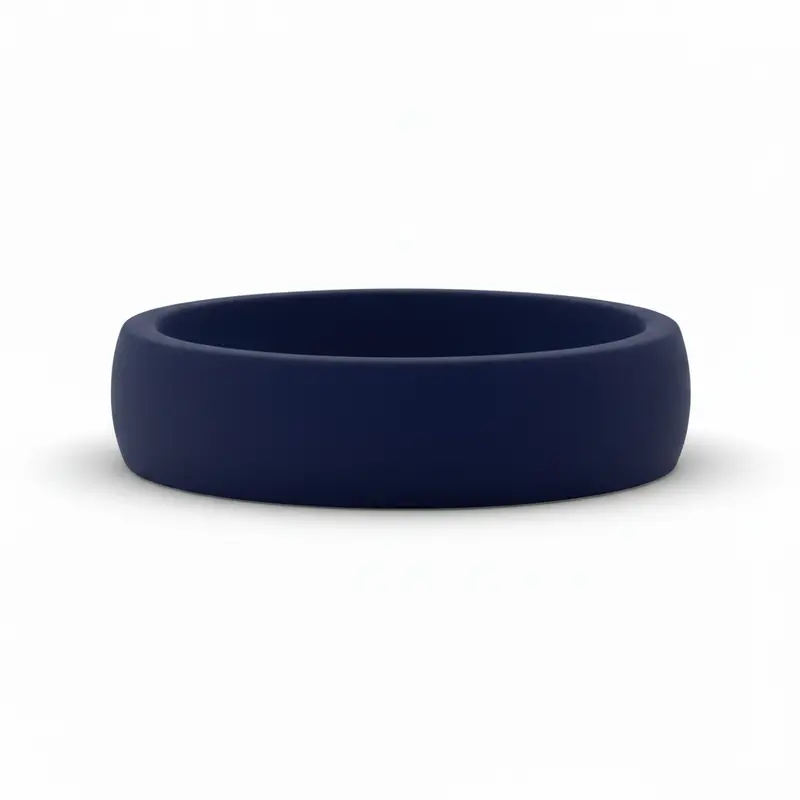 Heavy Stone®  Flexfit Navy Blue Silicone Band 1