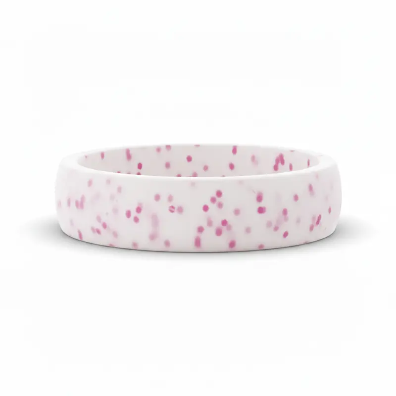 Heavy Stone® Flexfit Pink Glitter Silicone Band 1