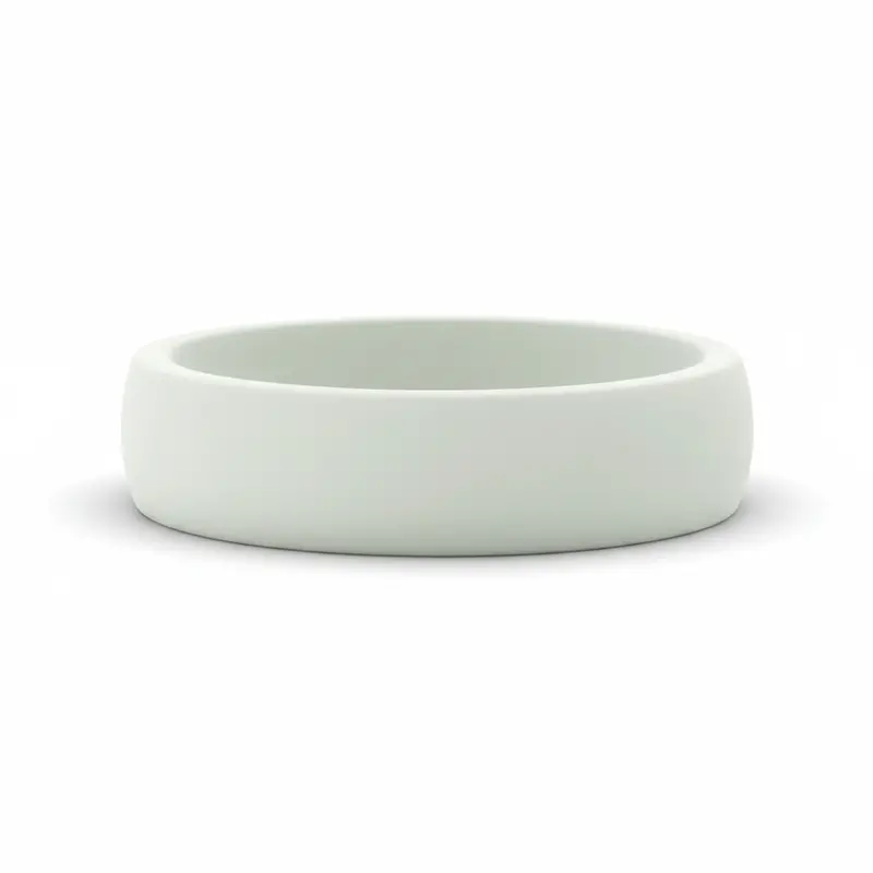 Heavy Stone®  Flexfit White Silicone Band 1