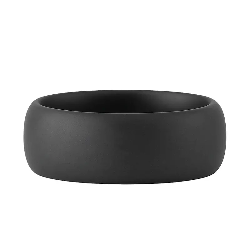 Heavy Stone® Matte Black Ceramic Men’S Band 1