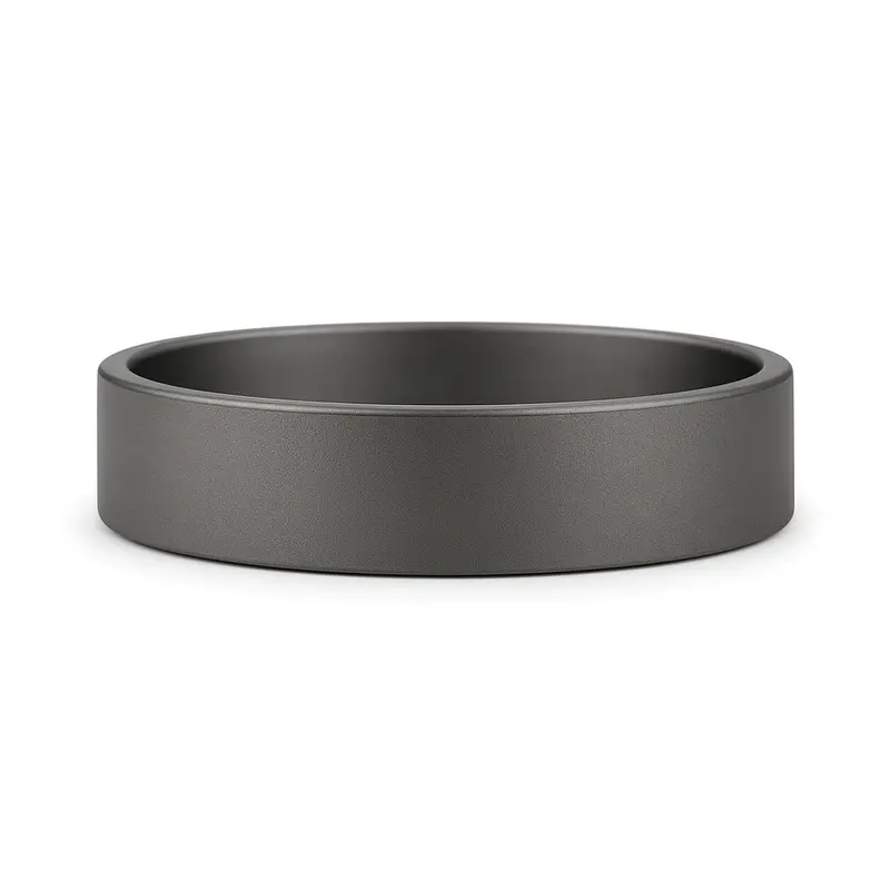 Heavy Stone® Matte Finish Tantalum Men's Band 1