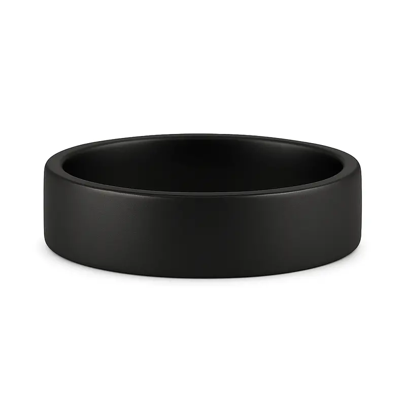 Heavy Stone® Matte Finish Zirconium Men’S Band 1