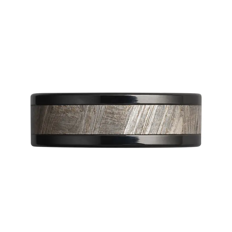 Heavy Stone® Meteorite Zirconium Men's Band 1