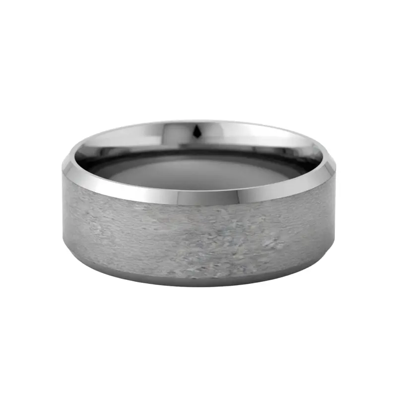 Heavy Stone® Satin Tungsten Men's Band 1
