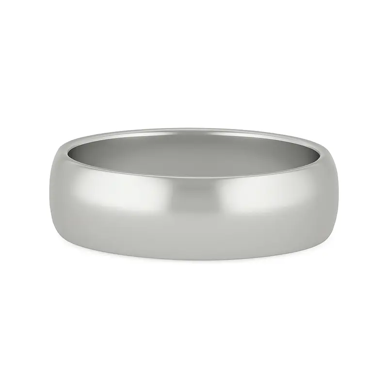 Heavy Stone® Titanium Domed Men’S Band 1