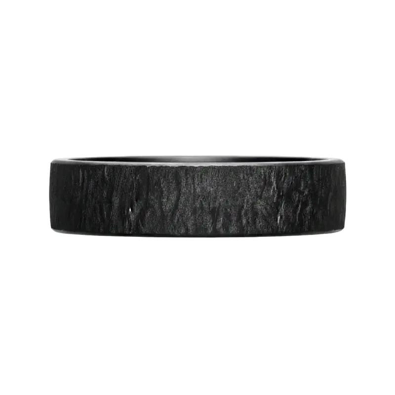 Heavy Stone® Zirconium Tree Bark Men's Band 1