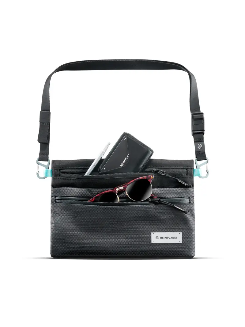 Heimplanet Carry Essentials Neck Pouch A5 Black 1