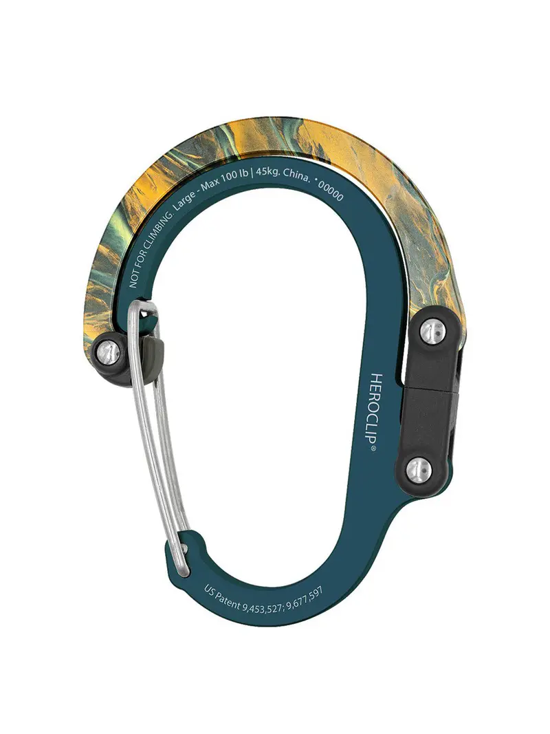 Heroclip Carabiner Large Tidal 1