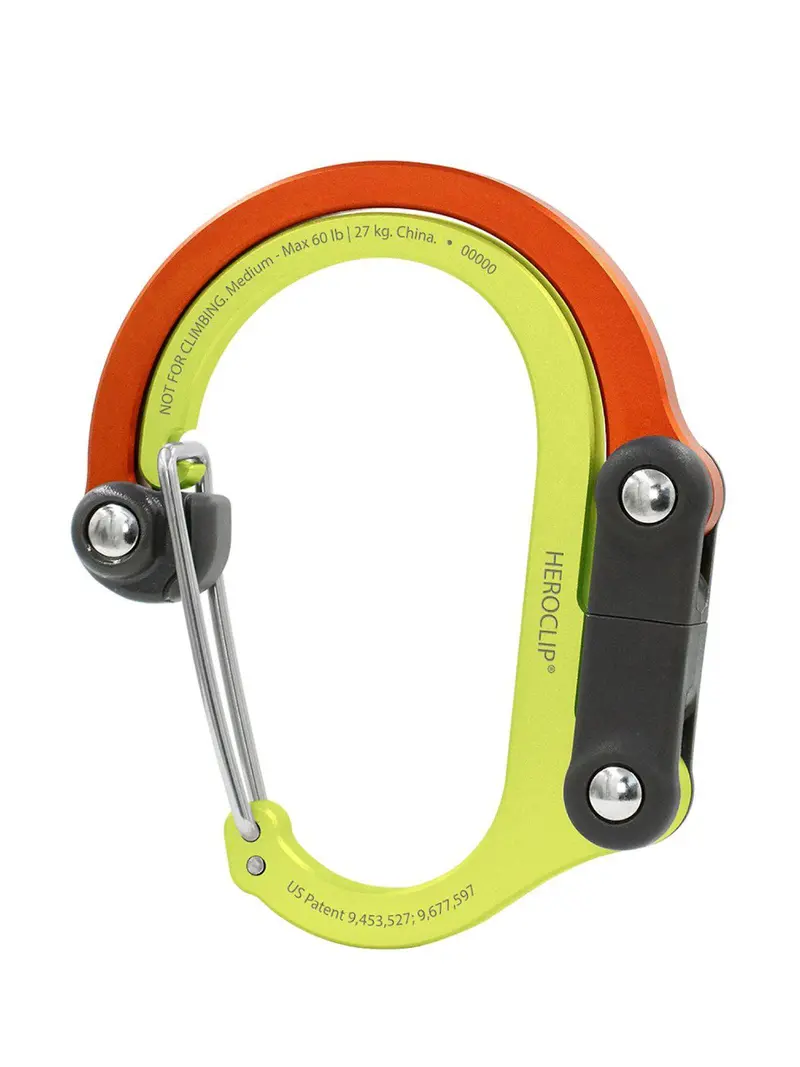 Heroclip Carabiner Medium Fireball 1