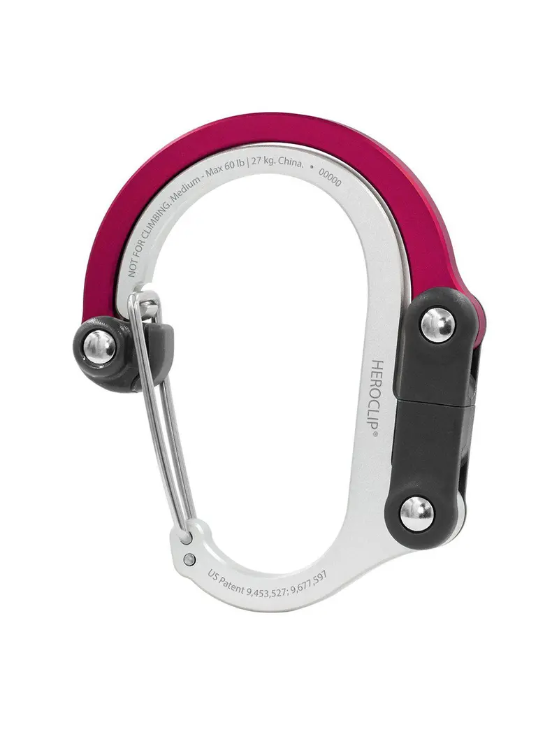 Heroclip Carabiner Medium Hot Rod Red 1