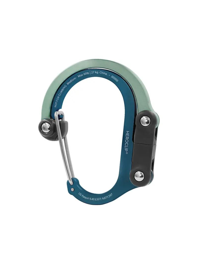 Heroclip Carabiner Medium Mint Teal 1