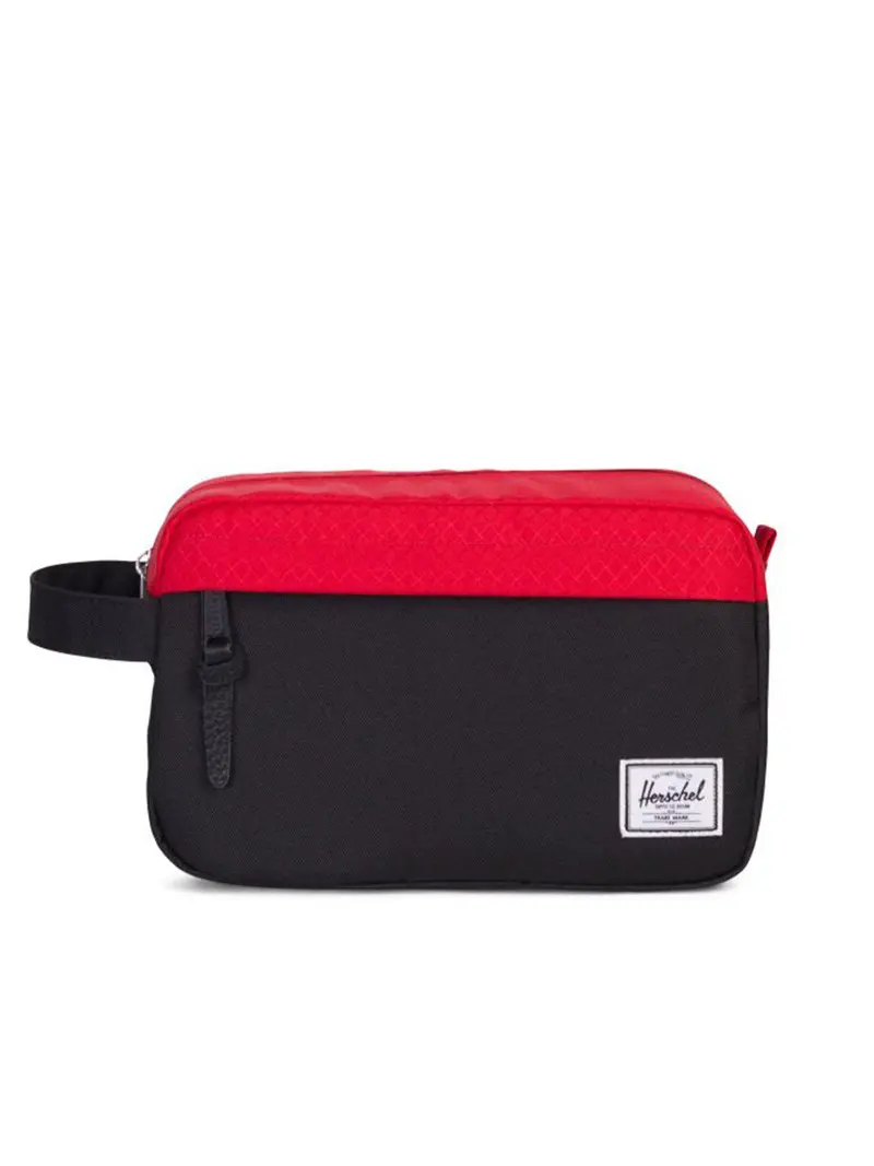 Herschel Chapter Travel Kit Black Scarlet 5L 1