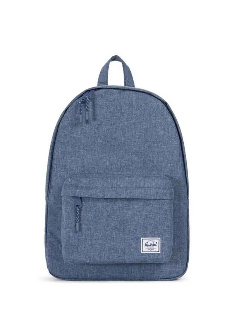 Herschel Classic Backpack Dark Chambray Crosshatch 24L 1