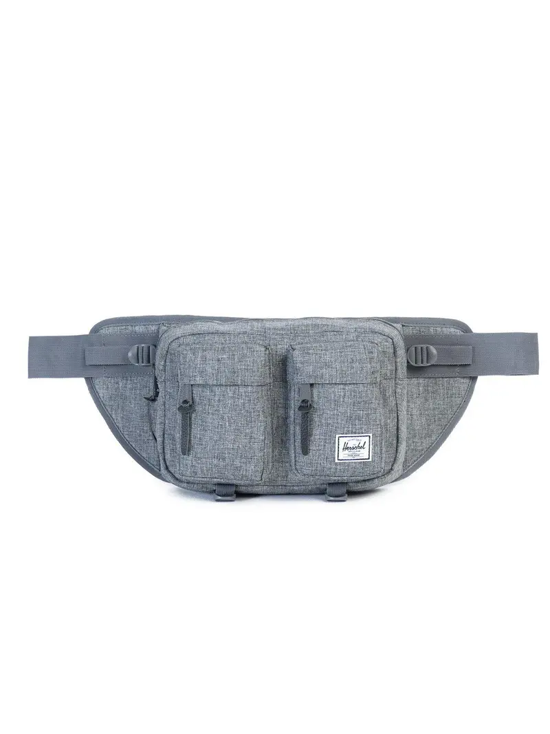 Herschel Eighteen Hip Pack 600D Poly Raven Crosshatch 6L 1