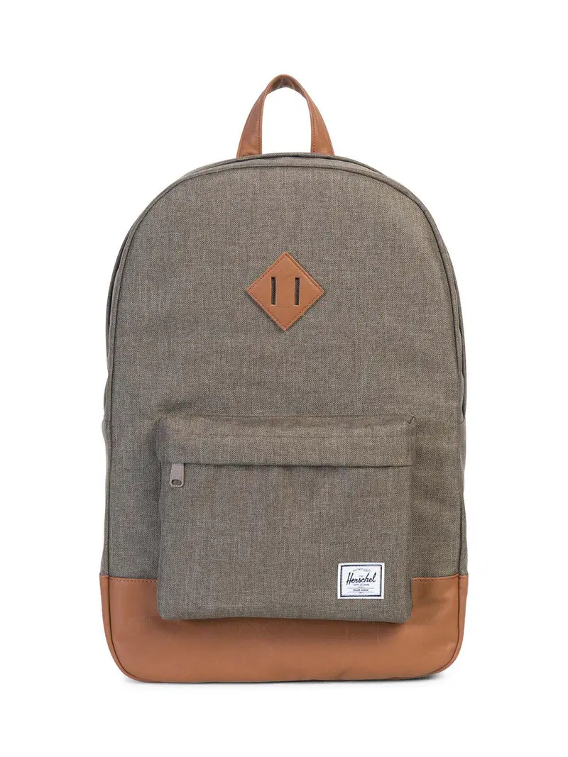 Herschel Heritage Backpack 600D Poly Canteen Crosshatch Tan 21.5L 1