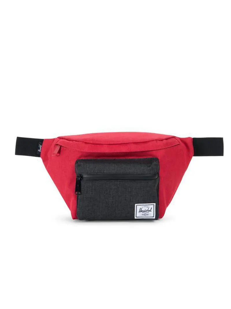 Herschel Seventeen Hip Pack Barbados Cherry Black Crosshatch 3.5L 1