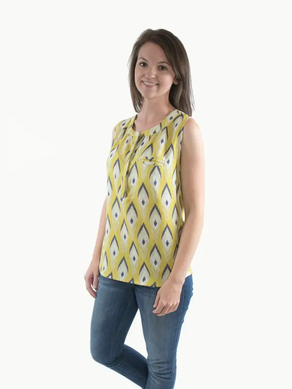 Hey June Handmade Biscayne Blouse - Printed Copy Shop (+£5.00) 1