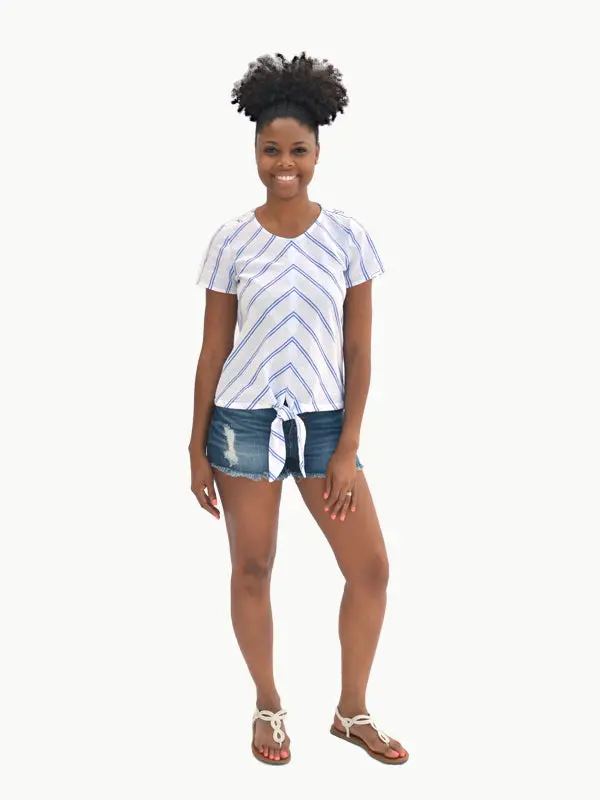 Hey June Handmade Key Largo Top - Printed Copy Shop (+£5.00) 1