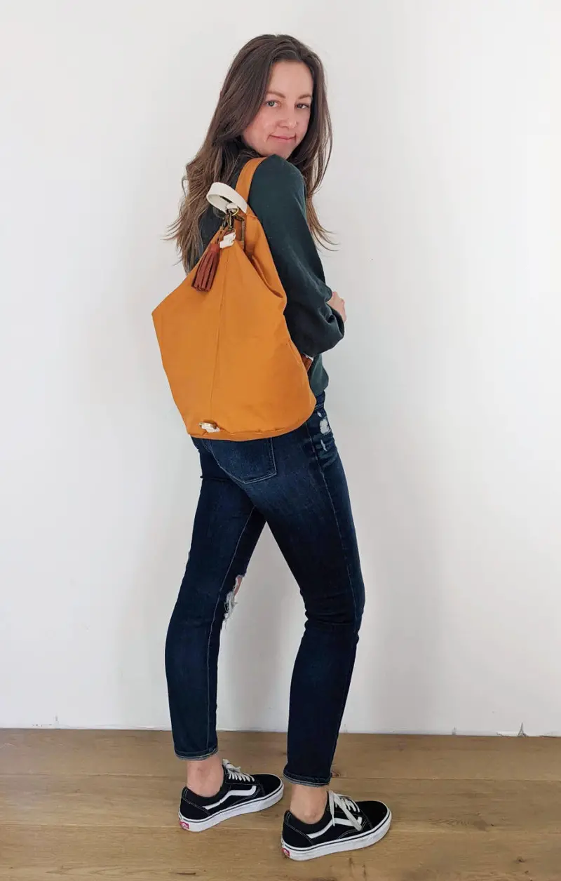 Hey June Handmade Marjorie Sling Bag - Printed Copy Shop (+£5.00) 1