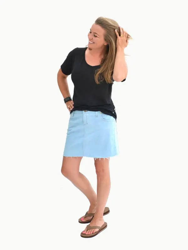 Hey June Handmade Sandbridge Skirt - Printed Copy Shop (+£5.00) 1