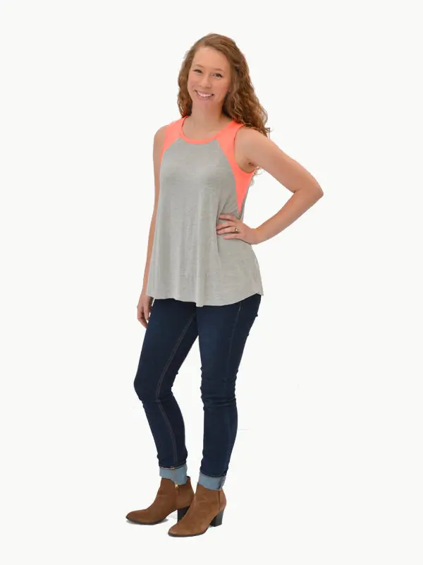 Hey June Handmade Santa Fe Top - Printed Copy Shop (+£7.00) 1