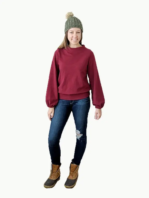 Hey June Handmade Sheridan Sweater - Printed Copy Shop (+£7.00) 1