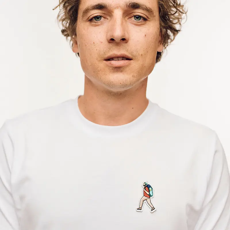 Hike Hero T-Shirt In White 1