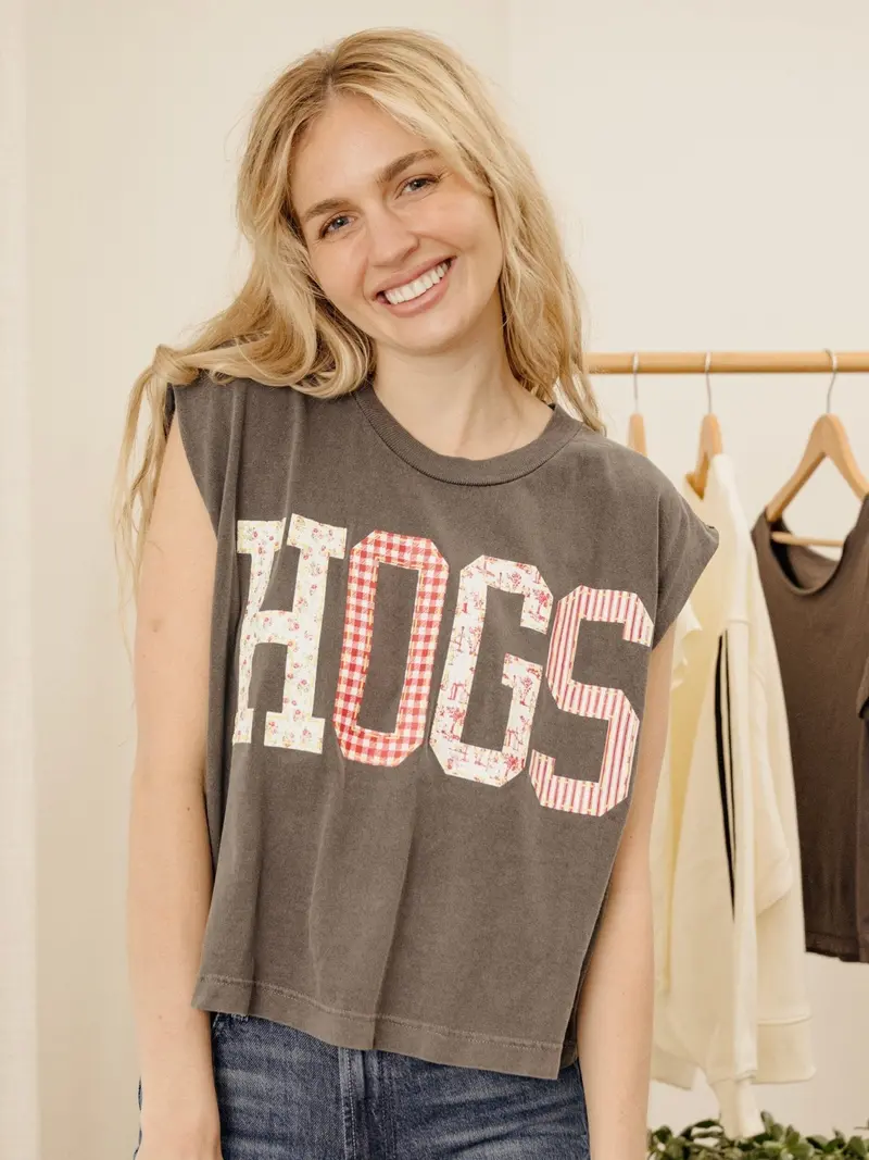 Hogs Quilted Puff Ink Smoke Tank 1