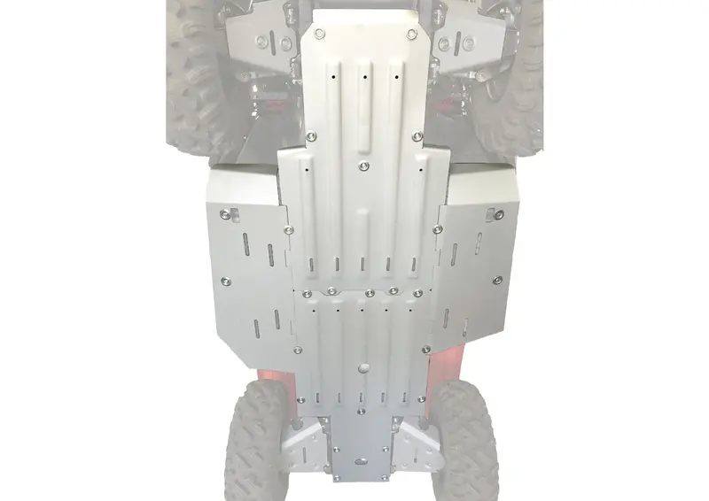 Honda Pioneer 500 Alloy Central Skid Plate 1