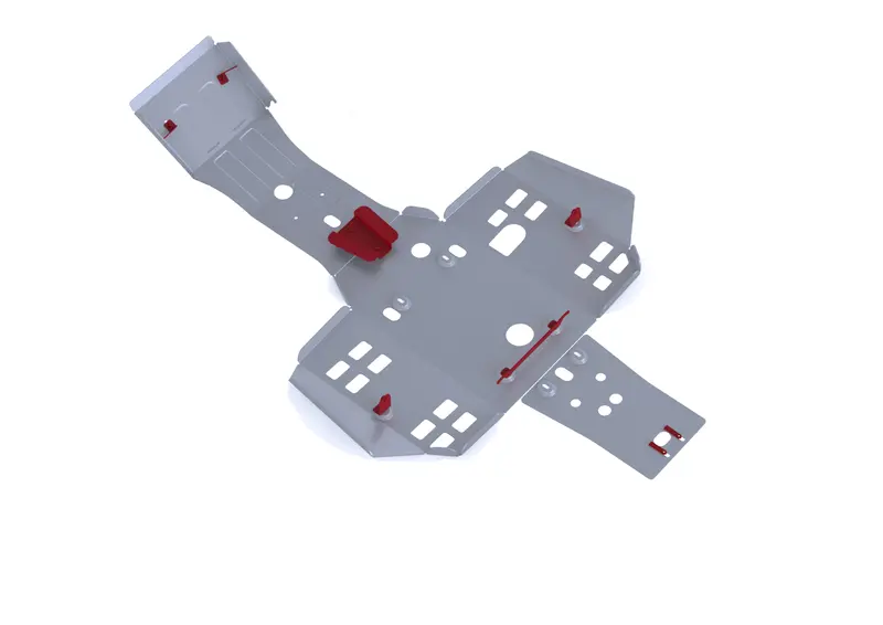 Honda Trx680 Rincon 4X4 Irs Auto Alloy Central Skid Plate 1